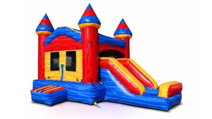 Inflatable Red with Slide