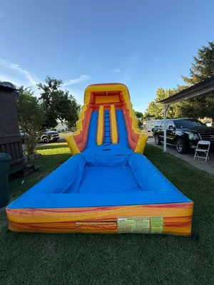 Water Slide Yellow