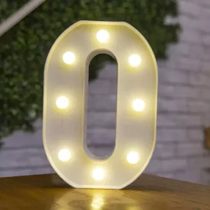 Illuminated letter O