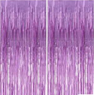 Foil back drop