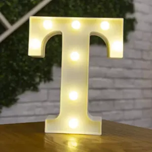 Illuminated letter T