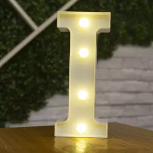 Illuminated letter I
