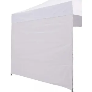 White 10x 10 Sidewall for Popup Tent (Per Side)