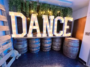 Dance Marquee letter combo