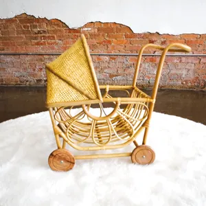 Wicker/Bamboo Mini stroller