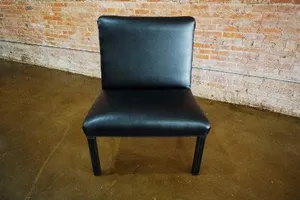 Black Lather Chair