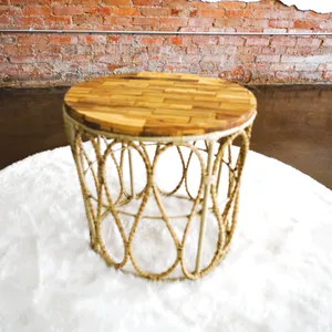 BAMBOO SIDE TABLE