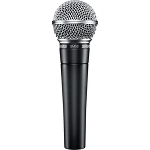Shure SM58-LC Dynamic Vocal Microphone – Professional Handheld Cardioid XLR Mic