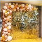 Gold Sequin Wall Backdrop