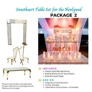 Sweetheart Table Set (PACKAGE 2)