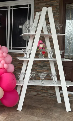 White Ladder Shelf