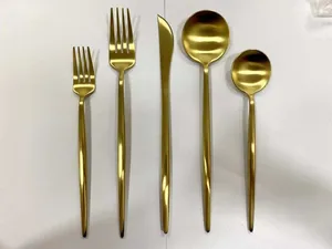 Gold Flatware