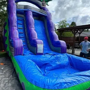 Water Slide Tropical Purple