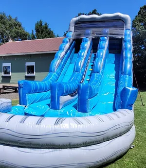  Double Water Slide