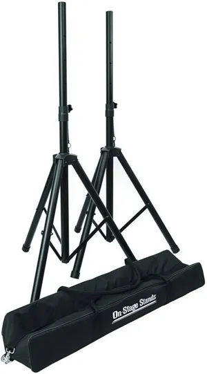 On-Stage SSP7750 Compact Speaker Stand Pack (Pair with Bag)