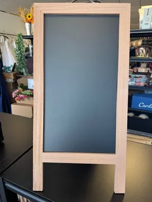 Folding Double-Sided Chalkboard