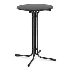 Stehtisch schwarz ø 80cm