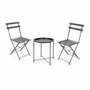 Ensemble Cafe - 1 Table et 2 Chaises