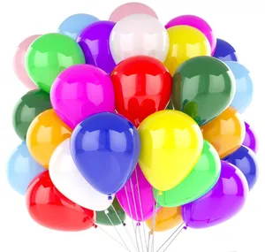 Ballons anniversaire - 10 Pièces