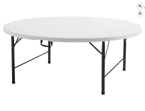 Table ronde 10 personnes, 180cm 
