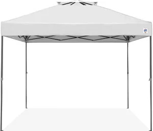 White 10x10 Vented Canopy