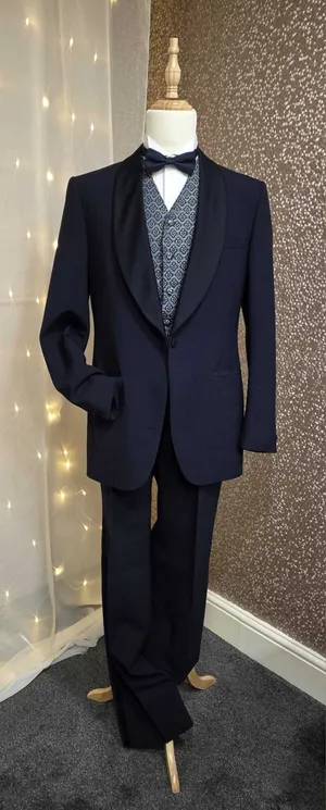 Navy Blue Dinner Suit – 38-40L