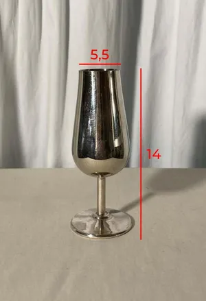 Calici da prosecco metallici
