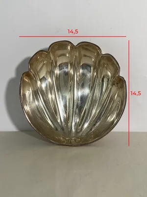 Coppetta conchiglia stondata grande 