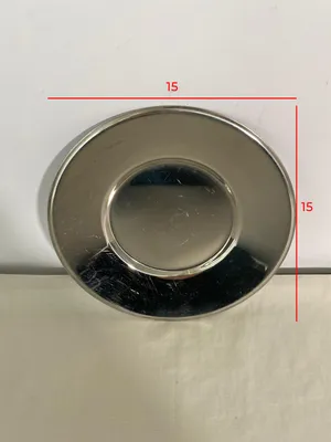Piattino acciaio inox