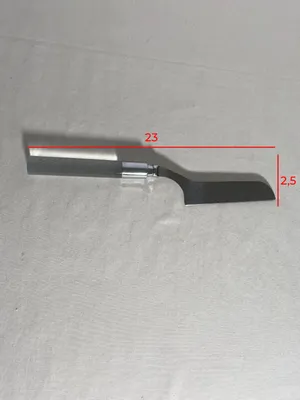 Coltello manico trasparente