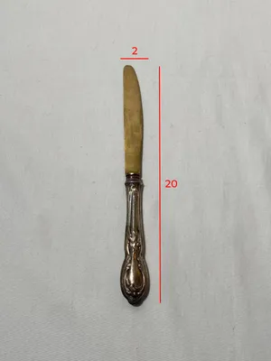 Coltello da portata bicolore