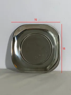 Piattino quadrato angoli arrotondati