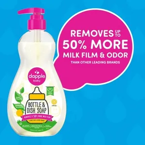 Dapple Bottle and Dish Soap Baby 13 Fl Oz