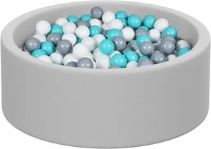 Foam Ball Pit with Colored Balls