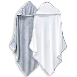 2 Pack Hooded Baby Bath Towel