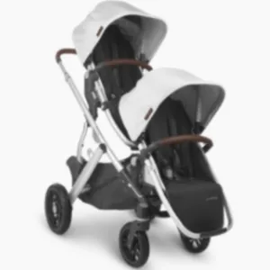 UPPAbaby Vista Double Stroller - with 1 Toddler Seat & 1 Rumble Seat and Adapters