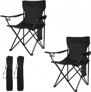 Folding Camping Chairs - Lightweight, Portable Chair for Beach, Lawn, Outdoor Sports