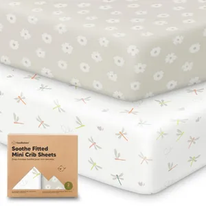 MINI Crib with 3' Mattress & Sheet- 40