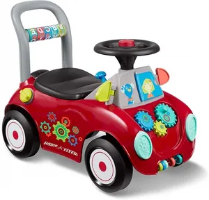 Radio Flyer Busy Buggy, Sit to Stand Toddler Ride On Toy