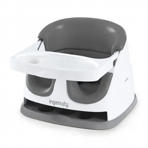 Ingenuity Baby Base 2-in-1 Booster Feeding and Floor Seat - Colors Vary