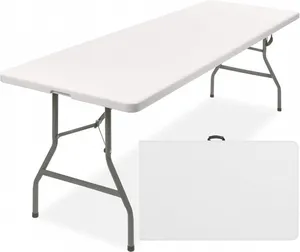 8ft Plastic Folding Table