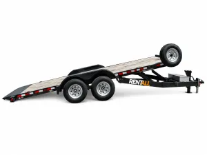 Large Flatbed Trailer - 7ft x 20ft