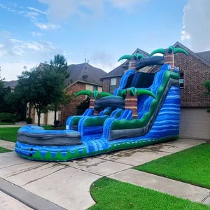 Blue Crush 18' Water Slide
