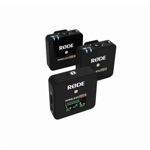 RODE 2-es szett Wireless Go II vezeték nélküli mikrofon rendszer adóba épített mikrofonnal