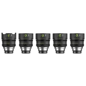 NiSi Cine Lens Set Athena Prime PL-Mount (14mm/T2.4,25mm/T1.9,35mm/T1.9,50mm/T1.9,85mm/T1.9)
