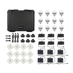 10W PavoBulb 10C E27 RGB LED izzó 12db szett NANLITE