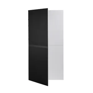 V-Flat 1x2m fekete/fehér panel