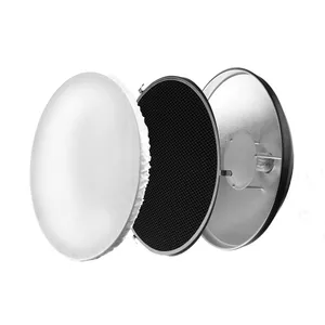 Cineware Beauty Dish 70cm (ezüst) +Diffúzor + Méhsejtrács