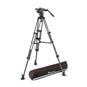 MANFROTTO NITROTECH N12 VIDEÓ FEJ + 545B ÁLLVÁNY KÖZÉPTERP., IKERLÁB
