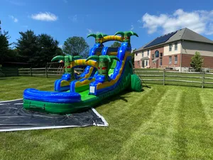 16' High Reggae Rush Slide - Single Lane